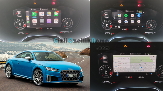 Apple Carplay ve Android Auto Aktivasyonu- Audi TT resmi