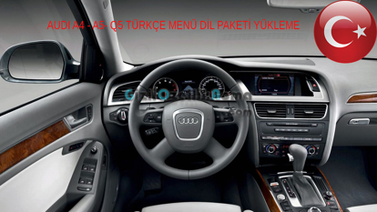 Türkçe Dil Paketi Yükleme - Audi A4 B8 - Audi A5 B8 - Audi Q5 B8 resmi
