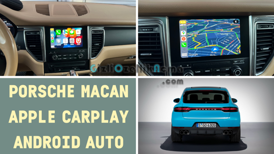 Apple Carplay ve Android Auto Aktivasyonu - Porsche Macan resmi