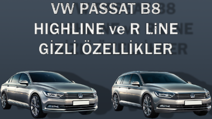 2016-2019 Volkswagen Passat B8 Highline & R Line Gizli Özellik Açma | Kodlama ve Aktivasyon resmi