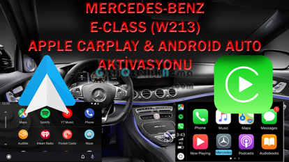 Mercedes-Benz W213 E Serisi - Apple Carplay ve Android Auto Aktivasyonu resmi