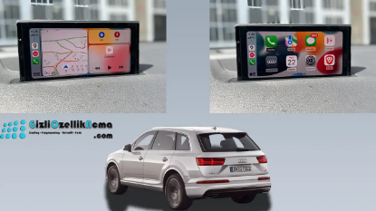 Audi Q7 4M - Apple CarPlay ve Android Auto  Aktivasyonu