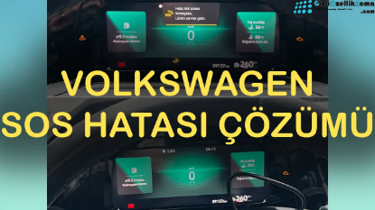 Volkswagen SOS Acil Çağrı Fonksiyonu Hatası | Kalıcı Çözüm