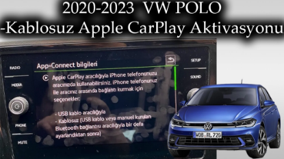 Volkswagen Polo Kablosuz Apple CarPlay Aktivasyonu (2020-2024)