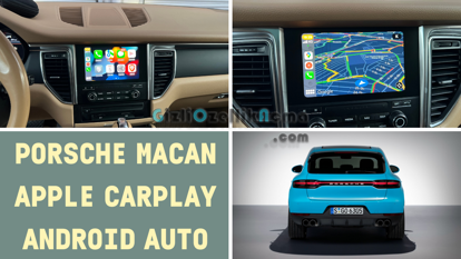 Apple Carplay ve Android Auto Aktivasyonu - Porsche Macan resmi